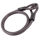 Steel cable with adapter KOVIX KZA-150