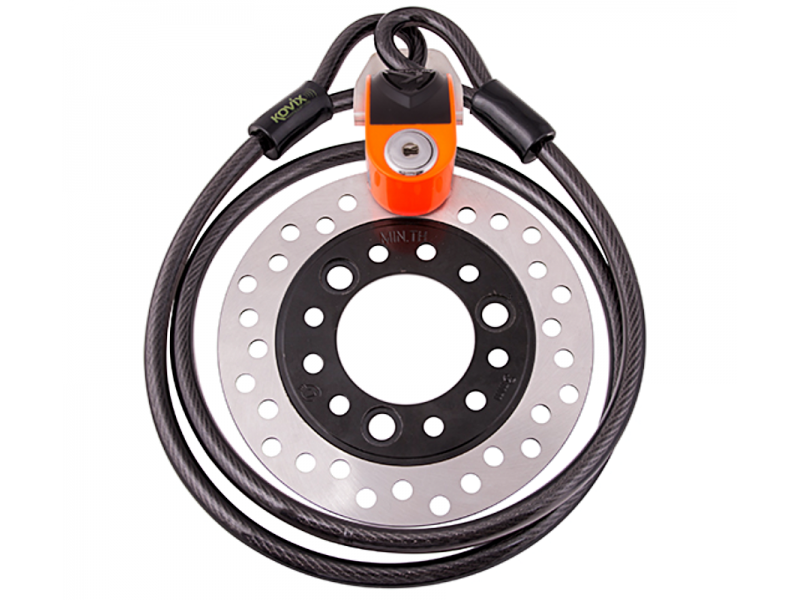Steel cable with adapter KOVIX KZA-150