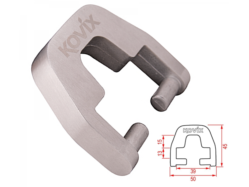 Brake disc lock adapter KOVIX KD6