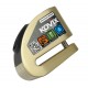 Gold brake disc lock with alarm KOVIX KD6 Gold brake disc lock with alarm KOVIX KD6