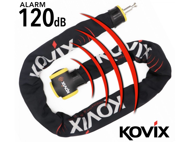 Safety chain with alarm KOVIX KCL10-150