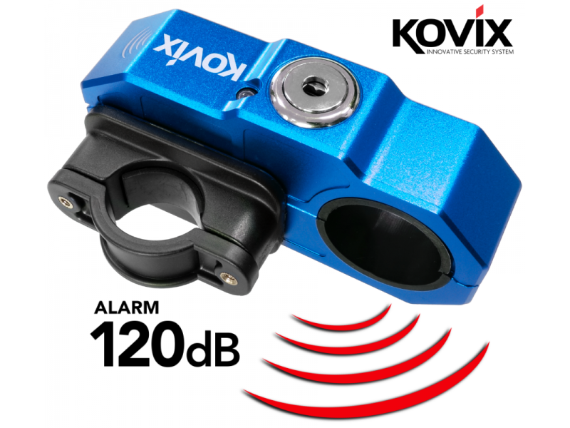 Blue Grip lock with alarm KOVIX
