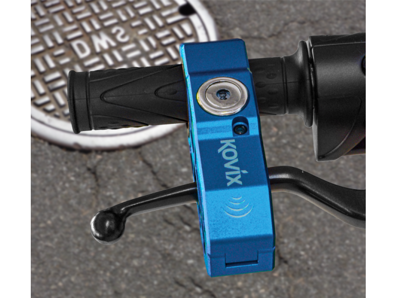 Blue Grip lock with alarm KOVIX