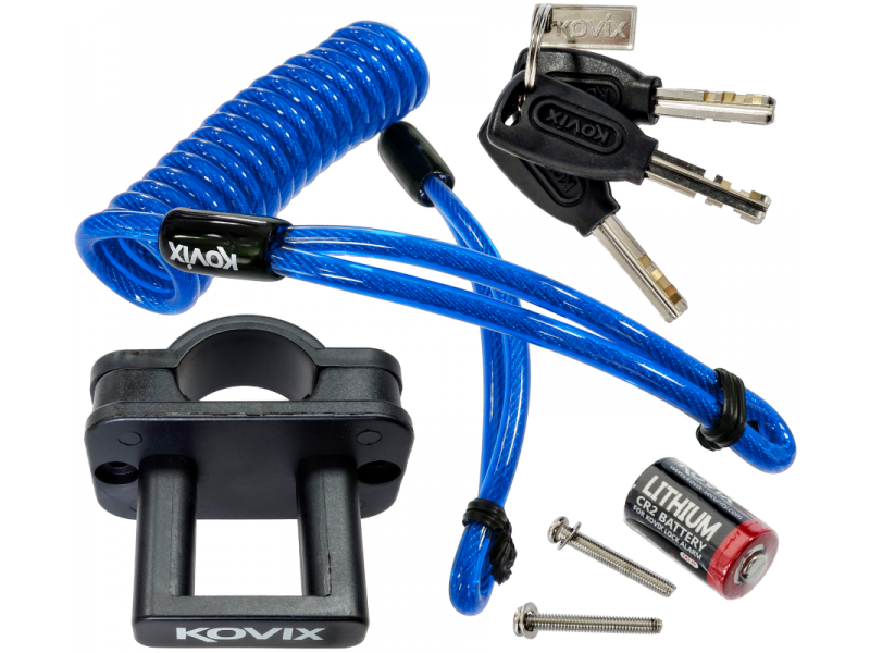 Blue Grip lock with alarm KOVIX