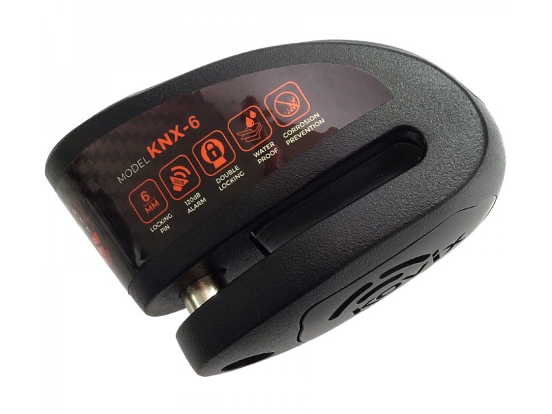 Black Brake disc lock KOVIX KNX6