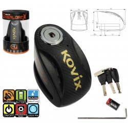 Black Brake disc lock KOVIX KNX6