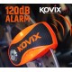 Neon Orange Brake disc lock KOVIX KNX6