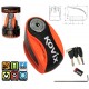 Neon Orange Brake disc lock KOVIX KNX6