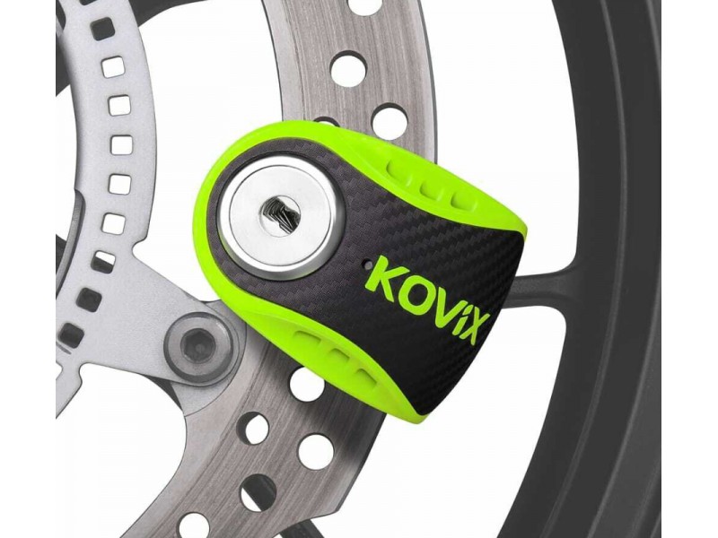Neon Green Brake disc lock KOVIX KNX6