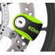 Neon Green Brake disc lock KOVIX KNX6