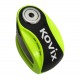 Neon Green Brake disc lock KOVIX KNX10