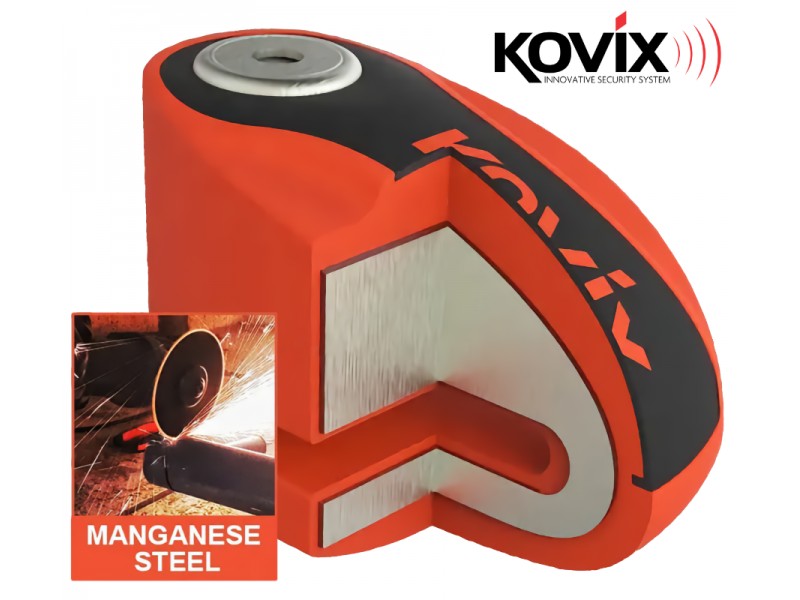 Neon Green Brake disc lock KOVIX KNX10