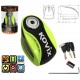 Neon Green Brake disc lock KOVIX KNX10