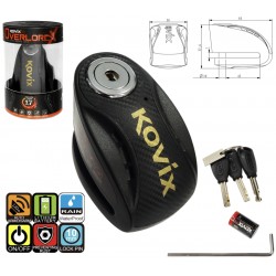Black Brake disc lock KOVIX KNX10
