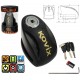 Black Brake disc lock KOVIX KNX10