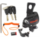 Brake disc lock with alarm KOVIX KNS6 black