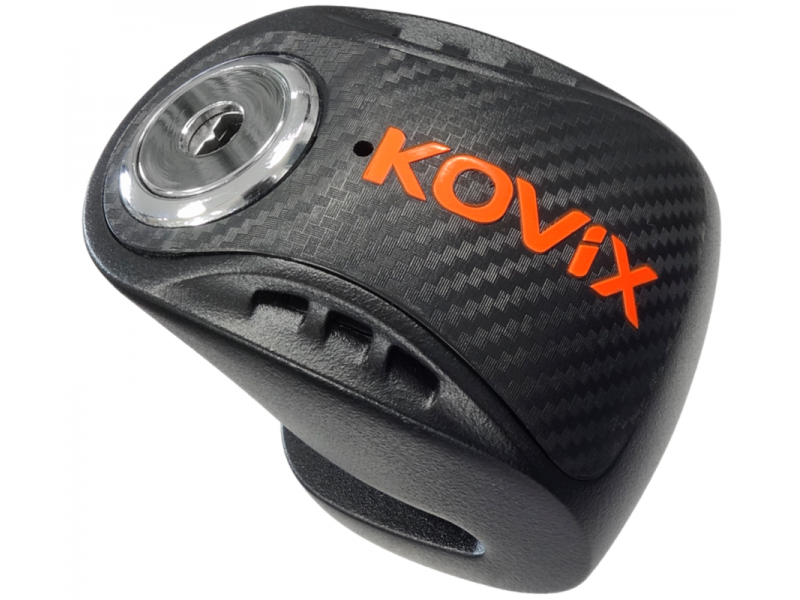 Brake disc lock with alarm KOVIX KNS6 black