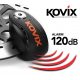 Brake disc lock with alarm KOVIX KNS6 black