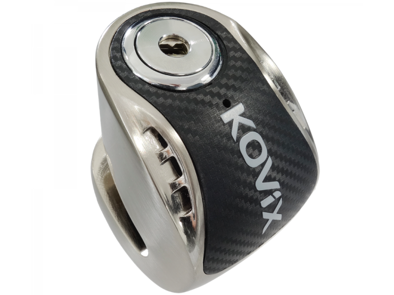 Brake disc lock with alarm KOVIX KNS6 metallic Brake disc lock with alarm KOVIX KNS6 metallic
