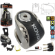 Brake disc lock with alarm KOVIX KNS6 metallic Brake disc lock with alarm KOVIX KNS6 metallic