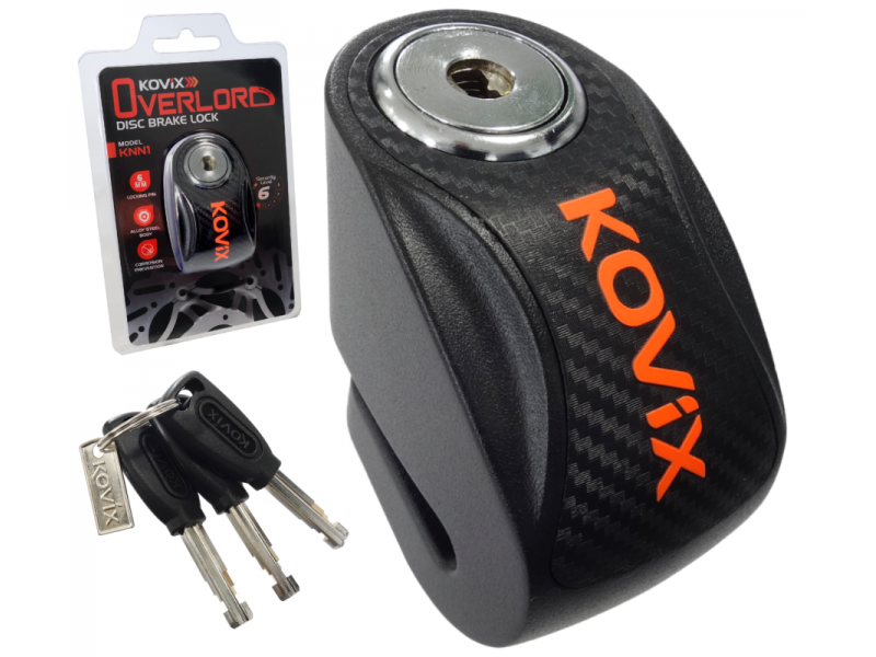 Brake disc lock KOVIX KNN1 black