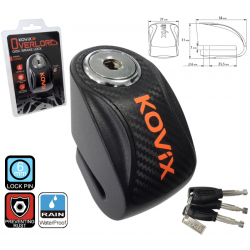 Brake disc lock KOVIX KNN1 black