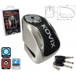 Brake disc lock KOVIX KNN1 metallic