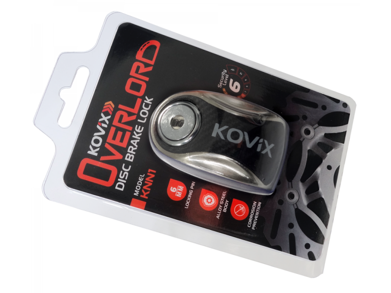 Brake disc lock KOVIX KNN1 metallic
