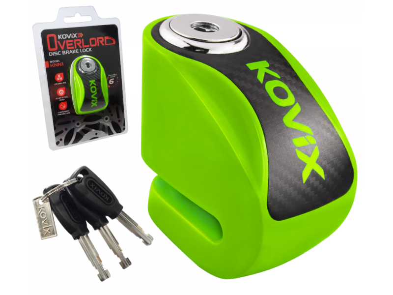 Brake disc lock KOVIX KNN1 fluo green
