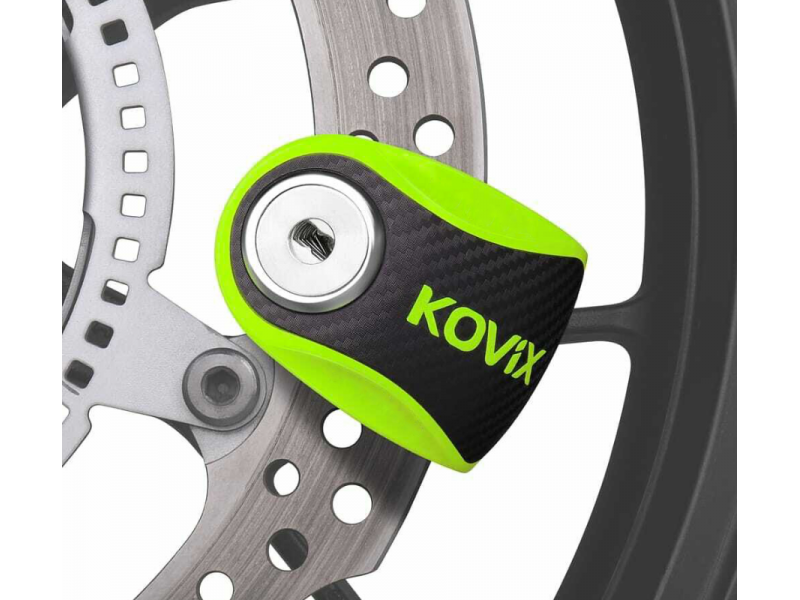 Brake disc lock KOVIX KNN1 fluo green