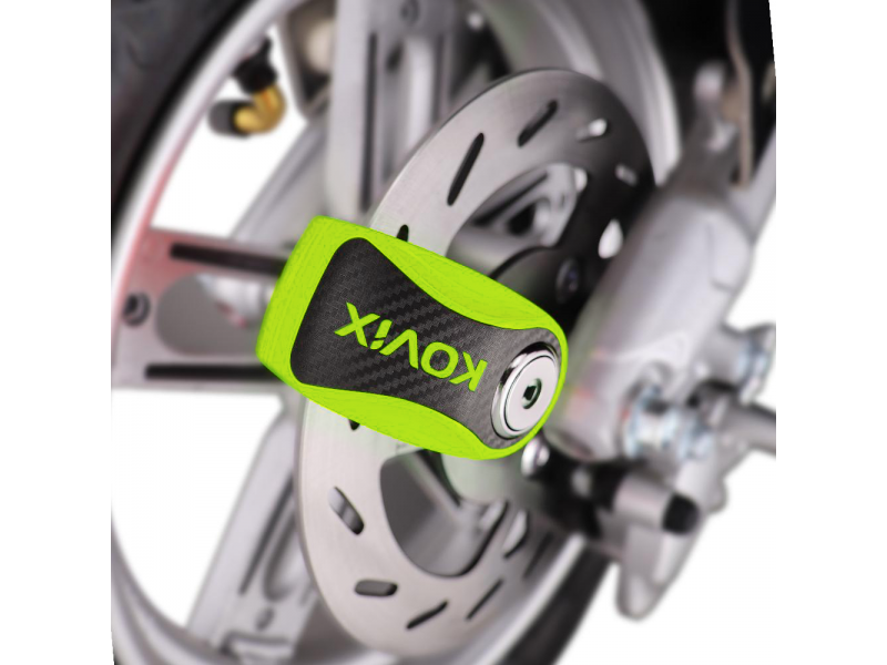 Brake disc lock KOVIX KNN1 fluo green