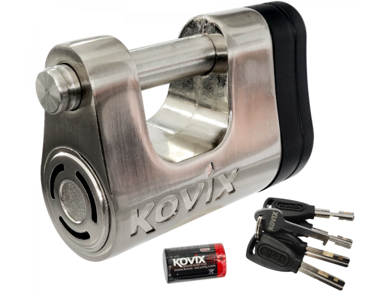 Padlock Kovix KBL-12 metallic
