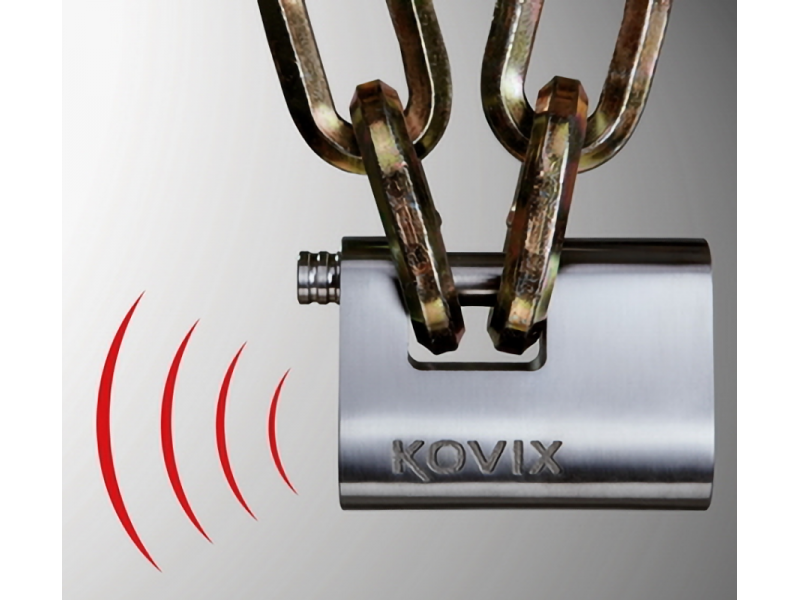 Padlock Kovix KBL-12 metallic