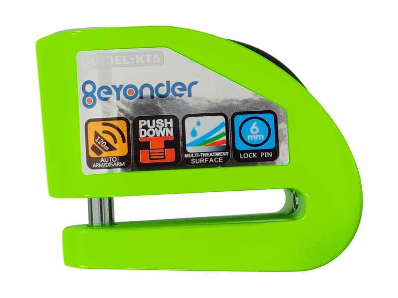 KOVIX KT6 disk lock fluo green