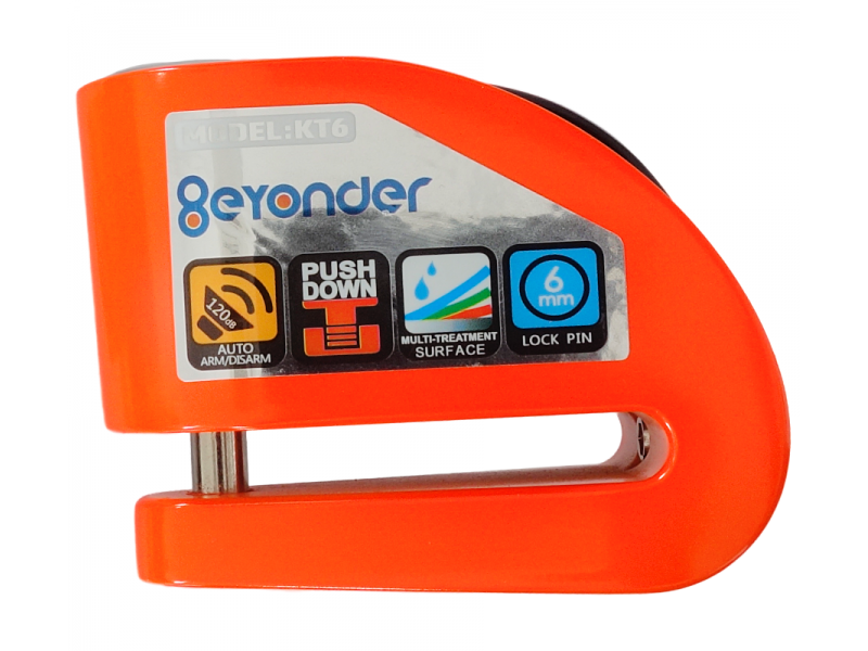 KOVIX KT6 disk lock fluo orange KOVIX KT6 disk lock fluo orange