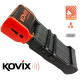 Zapięcie stalowe składane z alarmem KOVIX KFS-001