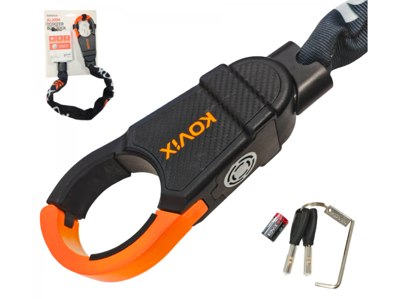 Łańcuch zabezpieczający z alarmem KOVIX SCORPION KCH-005