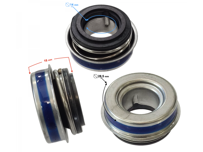 VOGE water cooling pump seal
