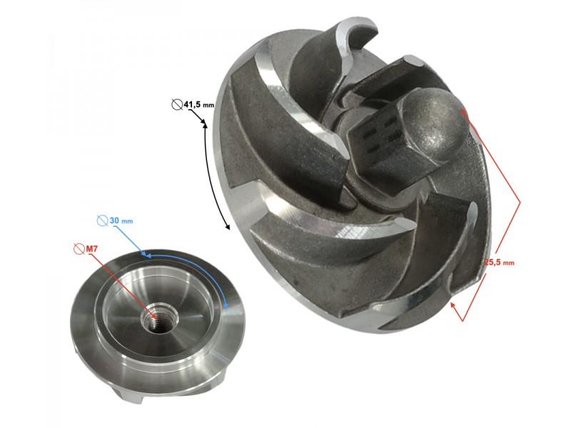 VOGE water cooling pump impeller VOGE water cooling pump impeller