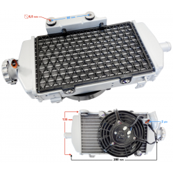 Radiator right VOGE 300 Rally