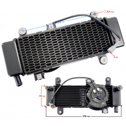 Radiator kit VOGE 125R
