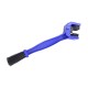 Blue chain brush Blue chain brush