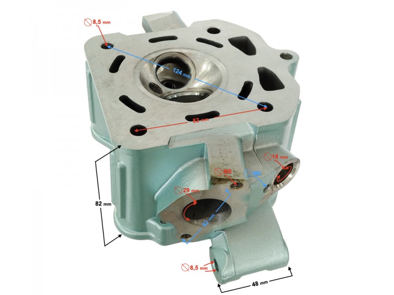 ATV cylinder head Bashan 200cc, empty