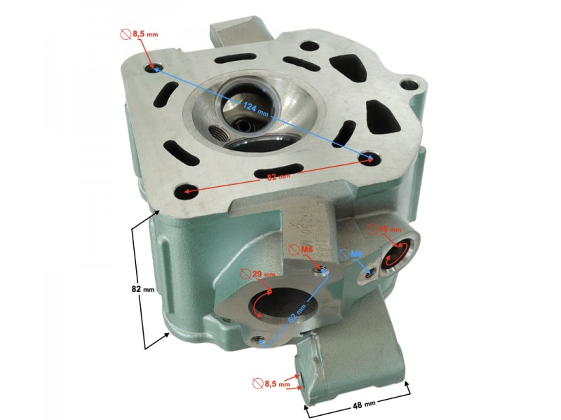 ATV cylinder head Bashan 250cc, empty