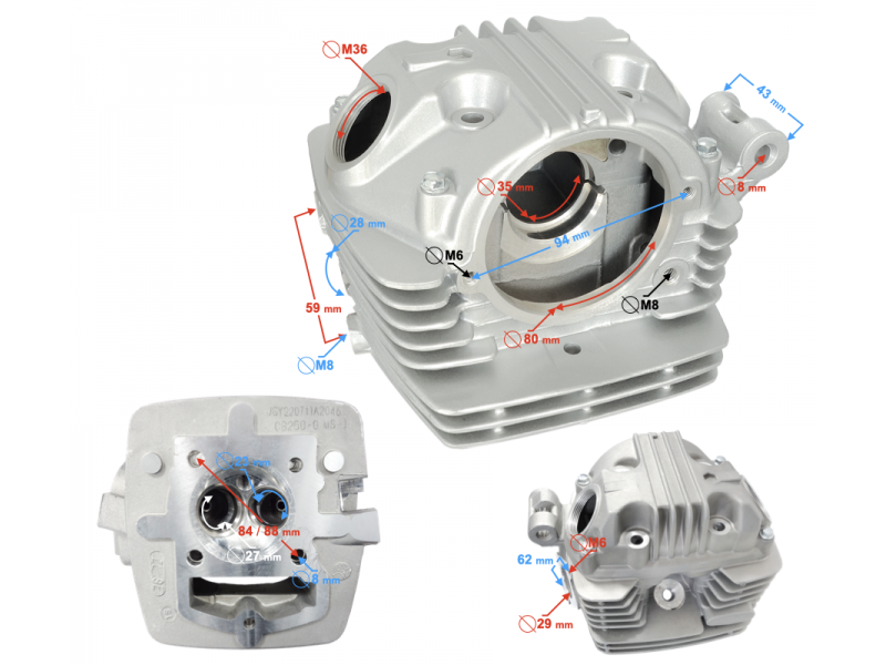 Cylinder Head NXT250 2021