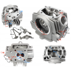 Complete head NXT125