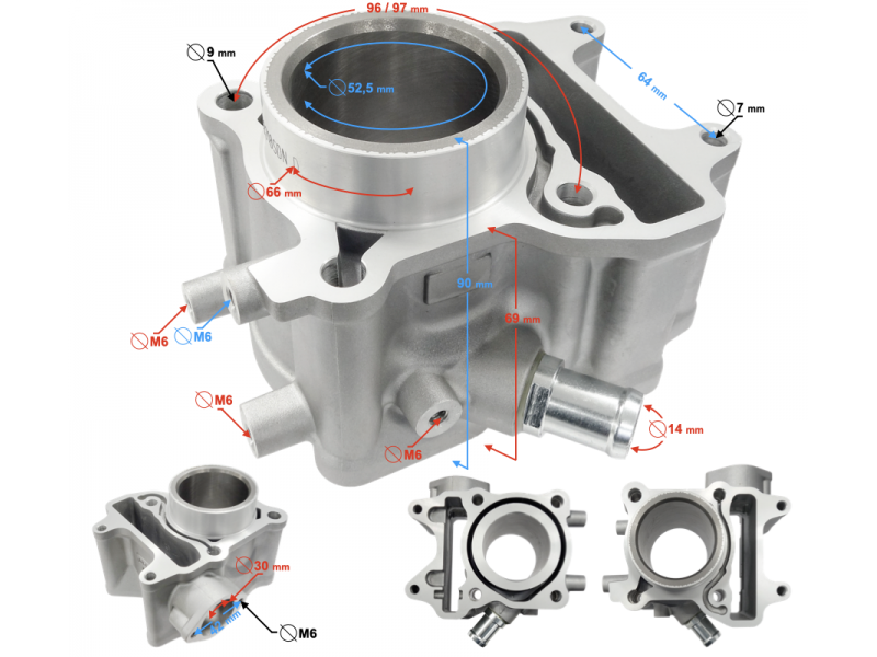 Cylinder X-trail 125 Cylinder X-trail 125