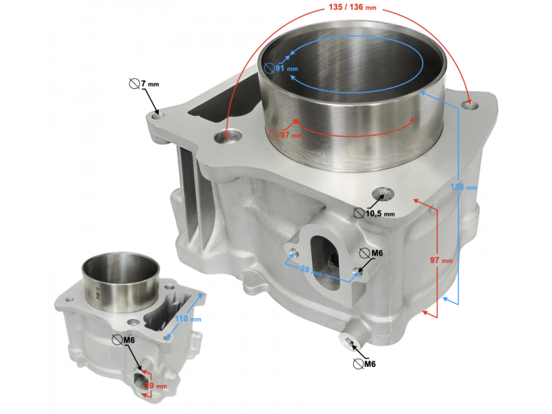 Tactic 550 cylinder