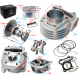 Cylinder set with cylinder head, camshaft, lift rockers arms GY6 80cc