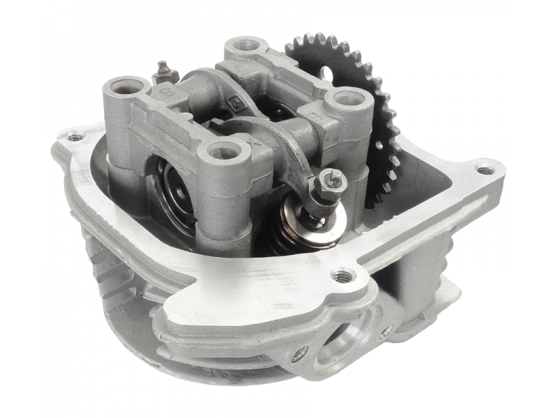 Cylinder and cylinder head Moretti for 4T scooter 80cc 139QMB short valves
